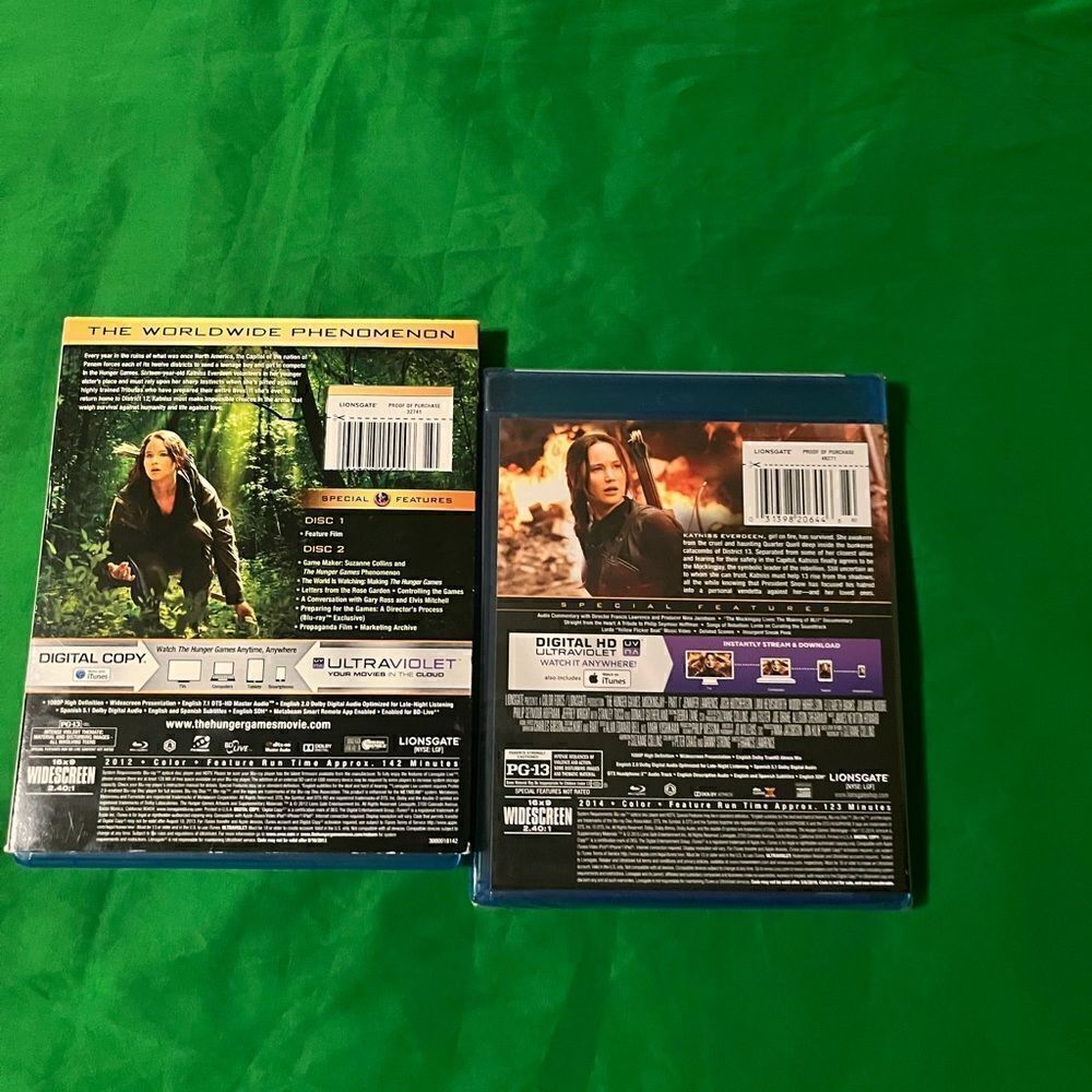 Hunger Games and Mockingbird Blu Ray bundle‎ - Picture 2 of 4